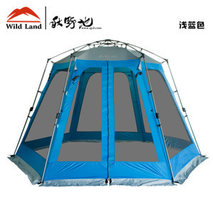 秋日露營(yíng)新選擇 速開防雨多人帳篷，舒適便捷盡享自然